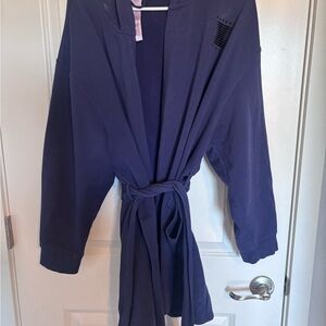 Savage X Fenty Deep Purple Robe Tie Waist